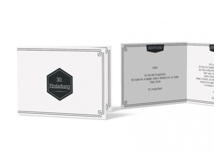 Einladungs-, Danksagungs- und Trauerkarten