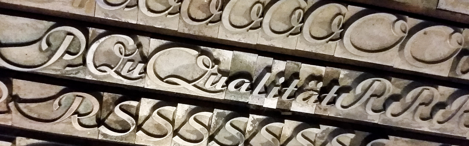 Druckerei Blume - Qualität